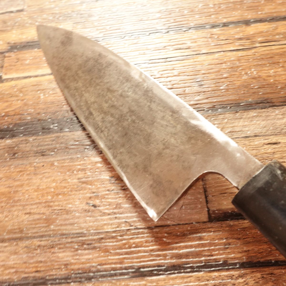 Tametsugu Deba Knife, Sharpened, Hagane Steel, Single Bevel, 145mm