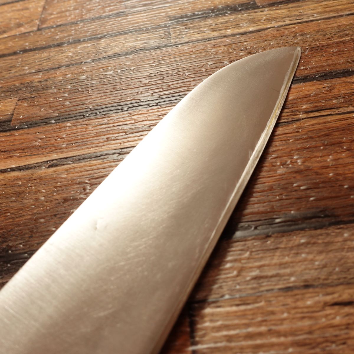 Tadawaki Santoku Knife, Sharpened, All-Purpose Knife, Honwarikomi, DP Treated, 160mm