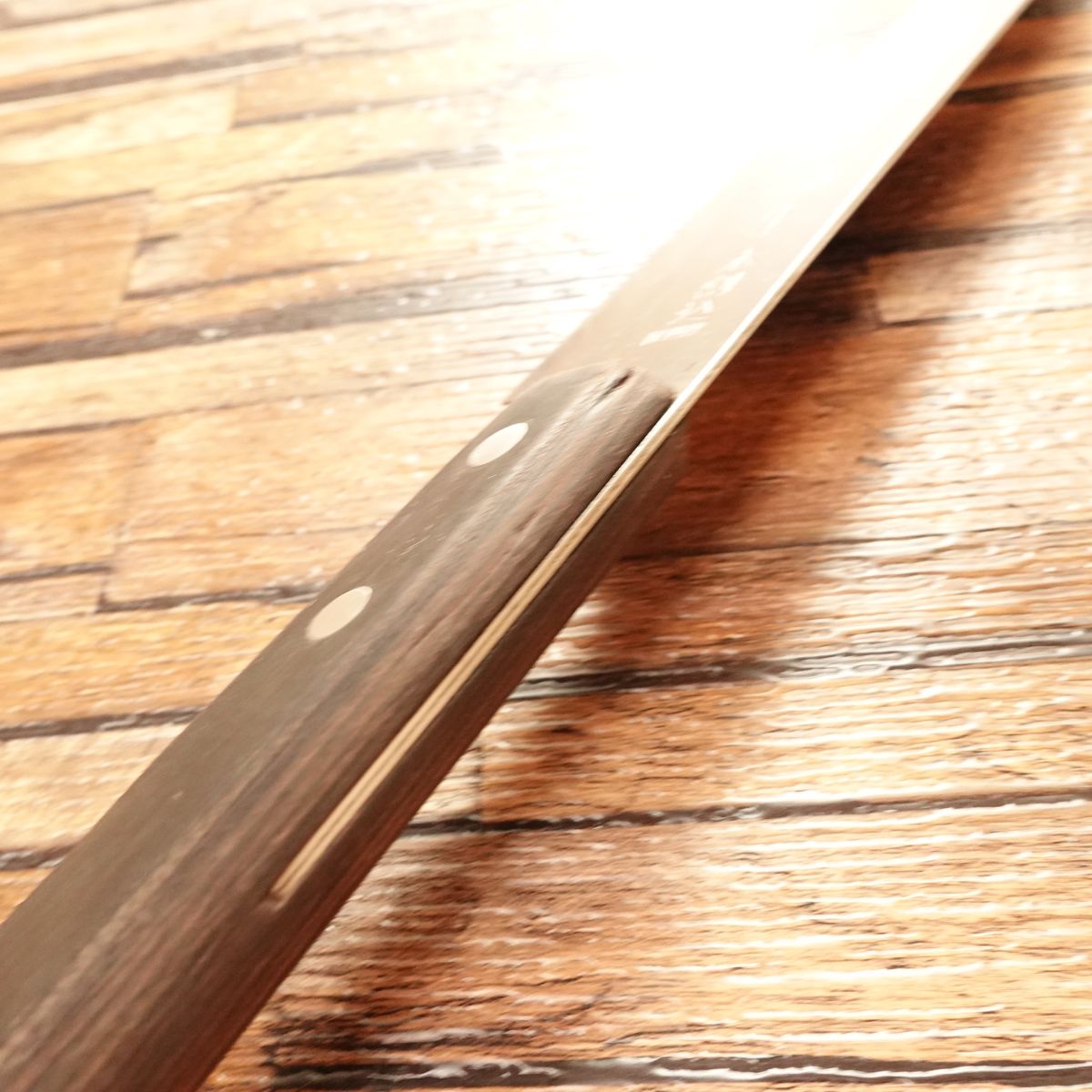 Tadawaki Santoku Knife, Sharpened, All-Purpose Knife, Honwarikomi, DP Treated, 160mm