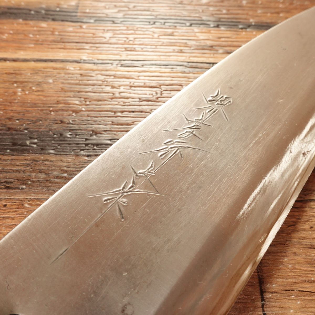 Sakai Takayuki Deba Knife, Sharpened, Water Buffalo Handle, Well-Maintained, Superior Grade, 180mm