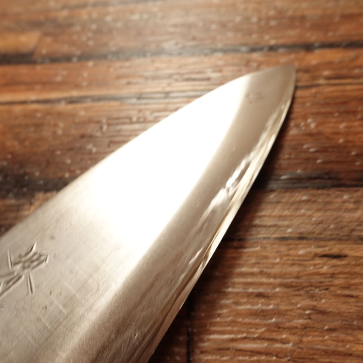 Sakai Takayuki Deba Knife, Sharpened, Water Buffalo Handle, Well-Maintained, Superior Grade, 180mm