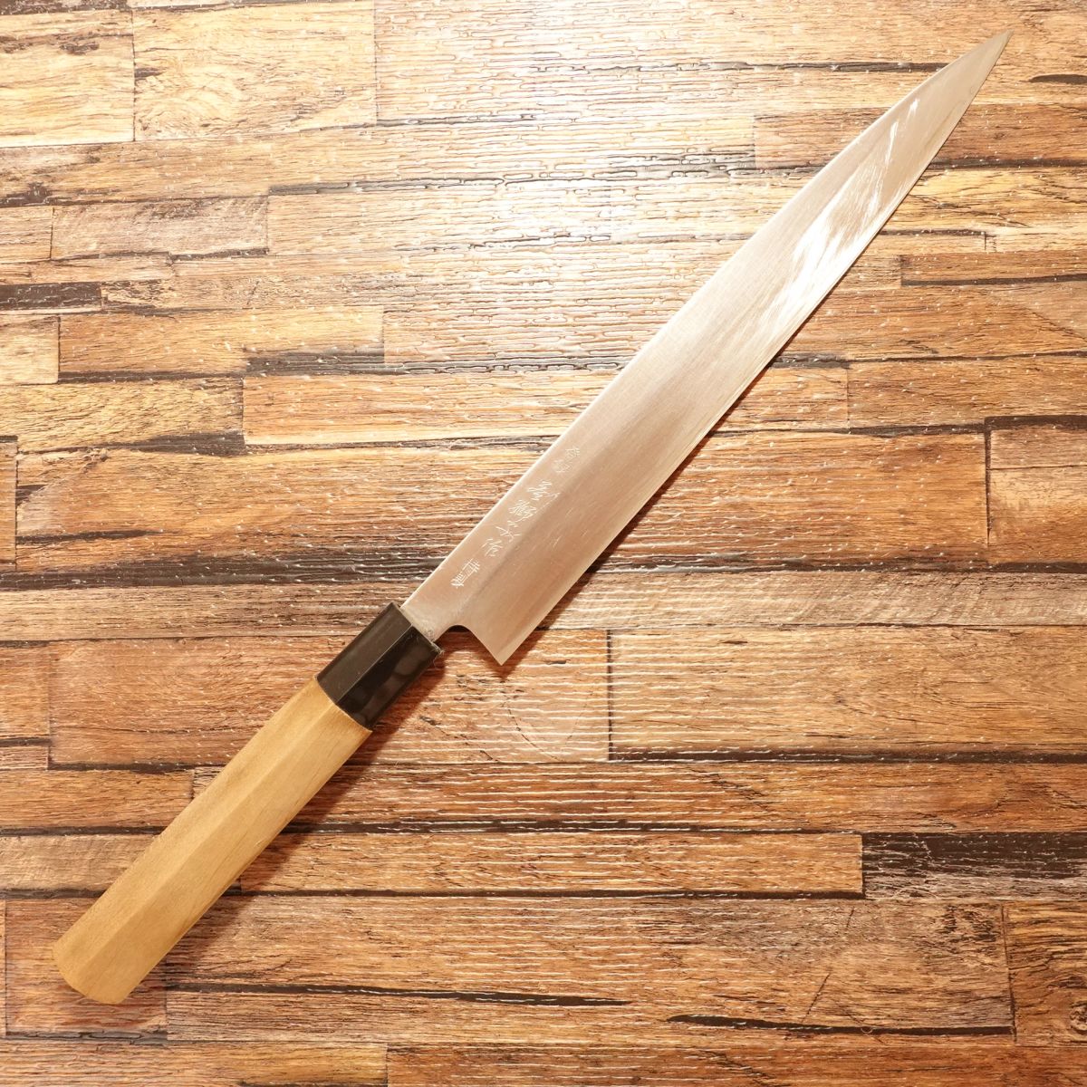 Wakajishi Yanagiba Knife, Sharpened, Sashimi Knife, Special, Nearly Unused Stored Item, 235mm