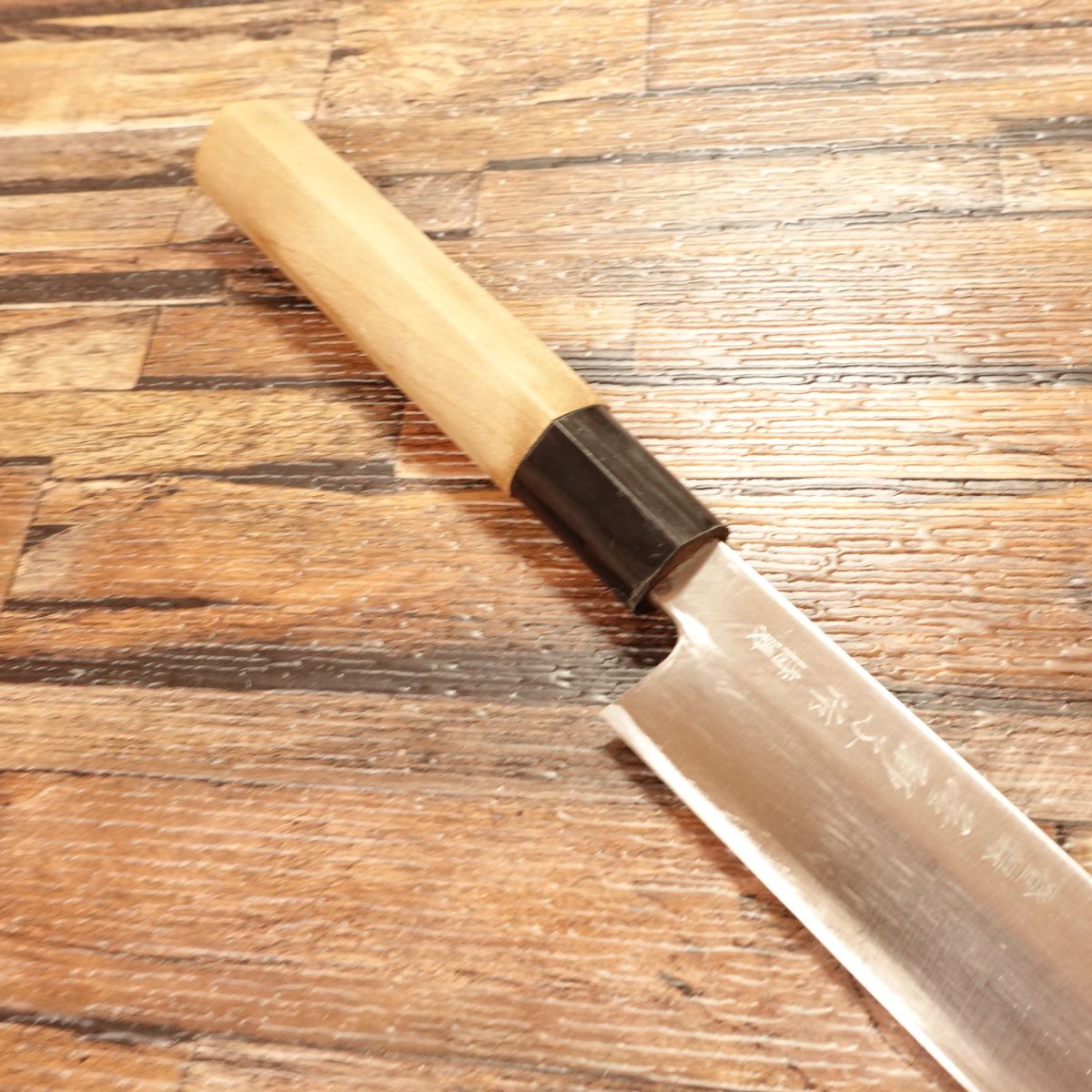 Wakajishi Yanagiba Knife, Sharpened, Sashimi Knife, Special, Nearly Unused Stored Item, 235mm