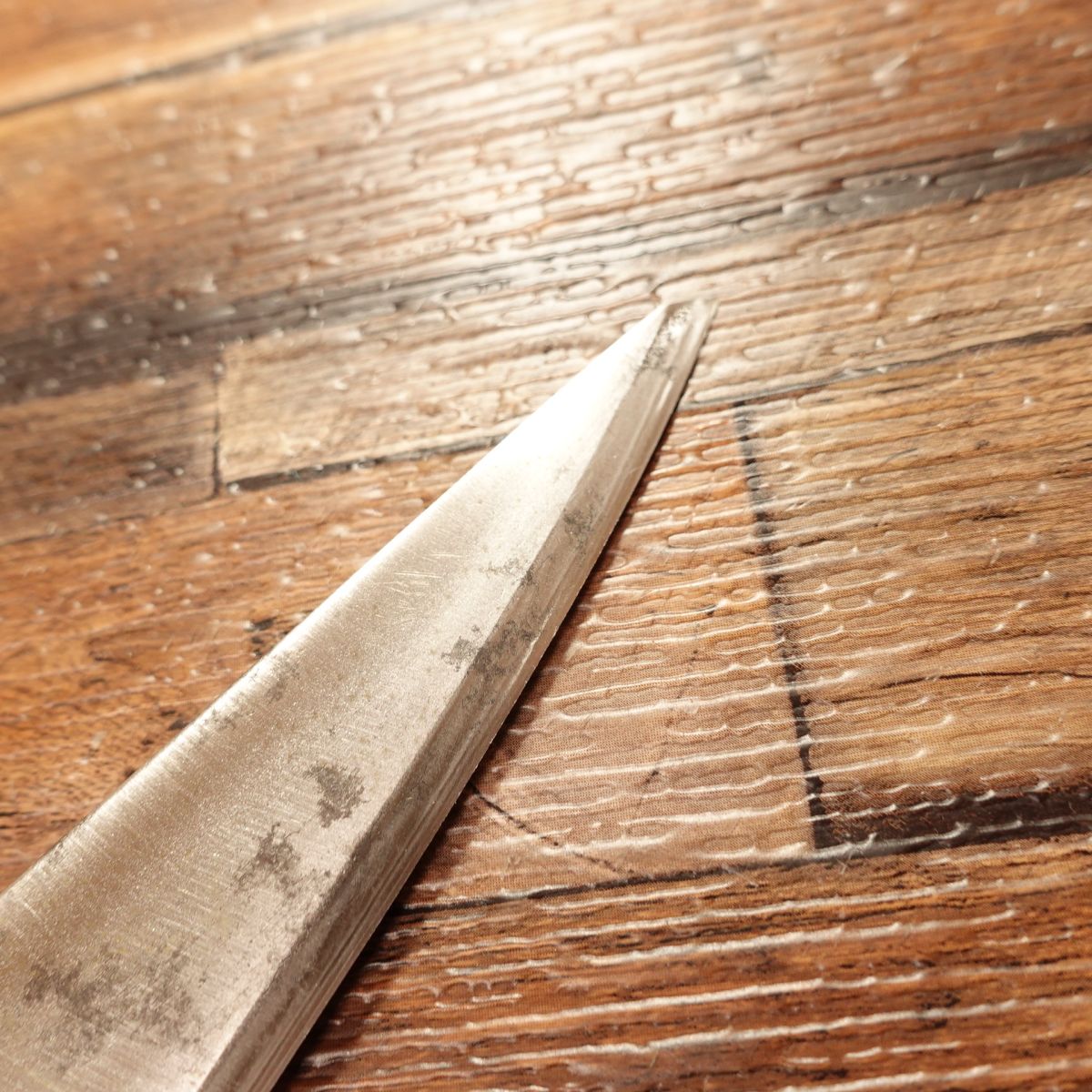 Masamoto Honesuki Knife, Sharpened, Garasuki, Sabaki, Hagane, Kakugata, 125mm