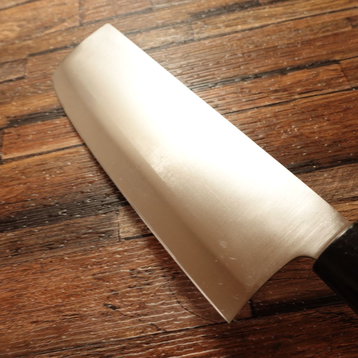 Noshu Magoroku Nakiri Knife, Sharpened, Stainless Steel, Double Bevel, 165mm