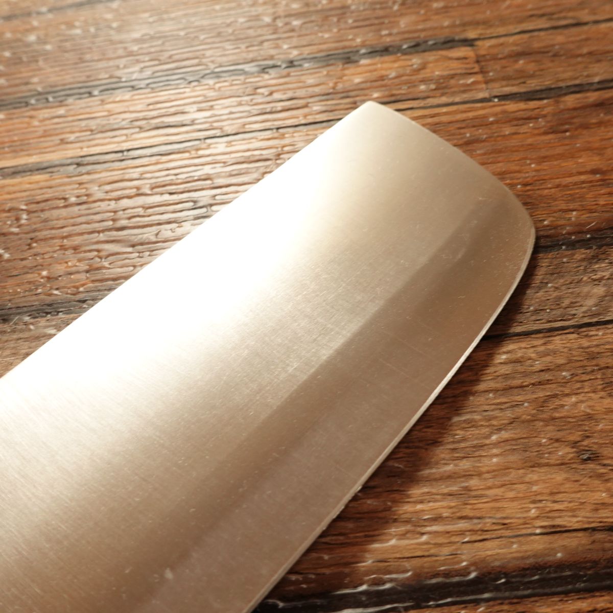 Noshu Magoroku Nakiri Knife, Sharpened, Stainless Steel, Double Bevel, 165mm