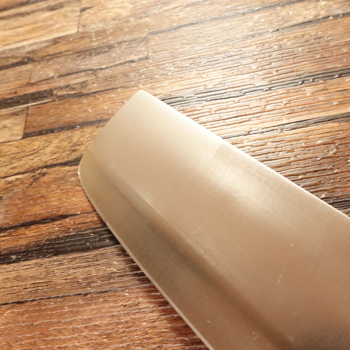 Noshu Magoroku Nakiri Knife, Sharpened, Stainless Steel, Double Bevel, 165mm