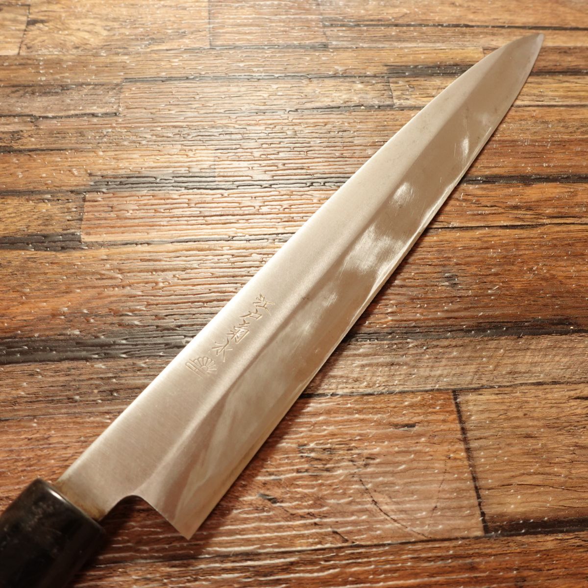 Edo Kikusui Yanagiba Knife, Sharpened, Sashimi Knife, Light Use, 240mm