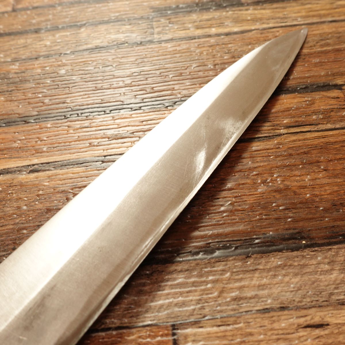 Edo Kikusui Yanagiba Knife, Sharpened, Sashimi Knife, Light Use, 240mm