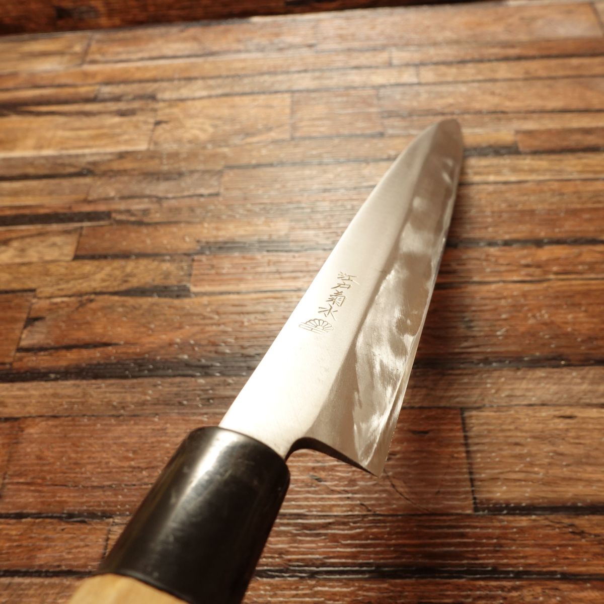 Edo Kikusui Yanagiba Knife, Sharpened, Sashimi Knife, Light Use, 240mm