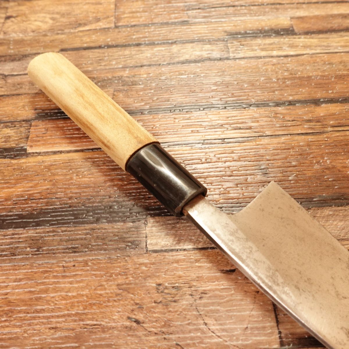 Kurogane-ya Aji-Kiri Knife, Sharpened, Nashiji Finish, Kurogane-ya Special, 105mm