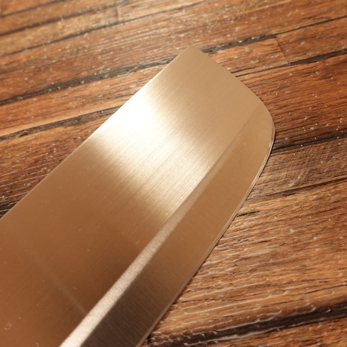 Sekimunekage Nakiri Knife, Sharpened, Stainless Steel, Near Unused, 165mm