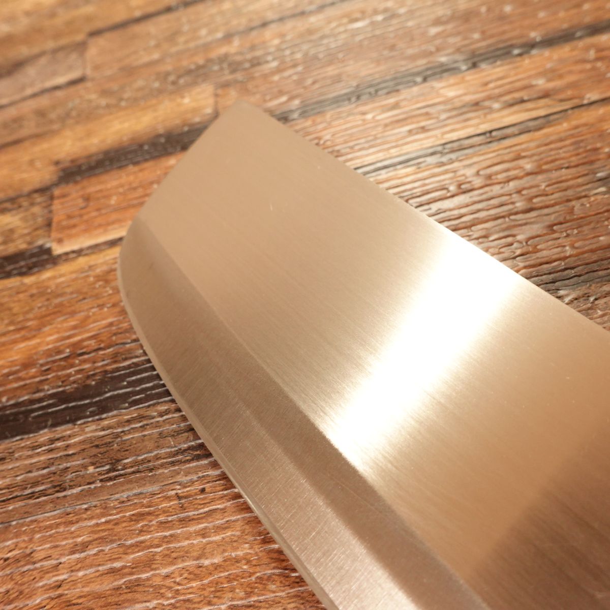 Sekimunekage Nakiri Knife, Sharpened, Stainless Steel, Near Unused, 165mm