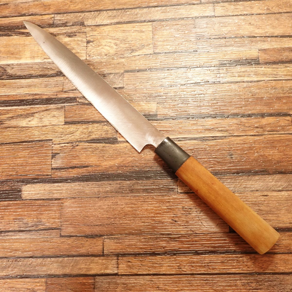 Seki Magoroku Yanagiba Knife “Ibuki”, Sharpened, Hagane, Sashimi Knife, 210mm