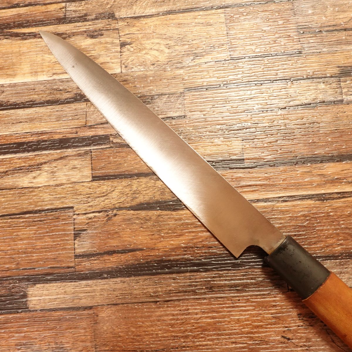 Seki Magoroku Yanagiba Knife “Ibuki”, Sharpened, Hagane, Sashimi Knife, 210mm