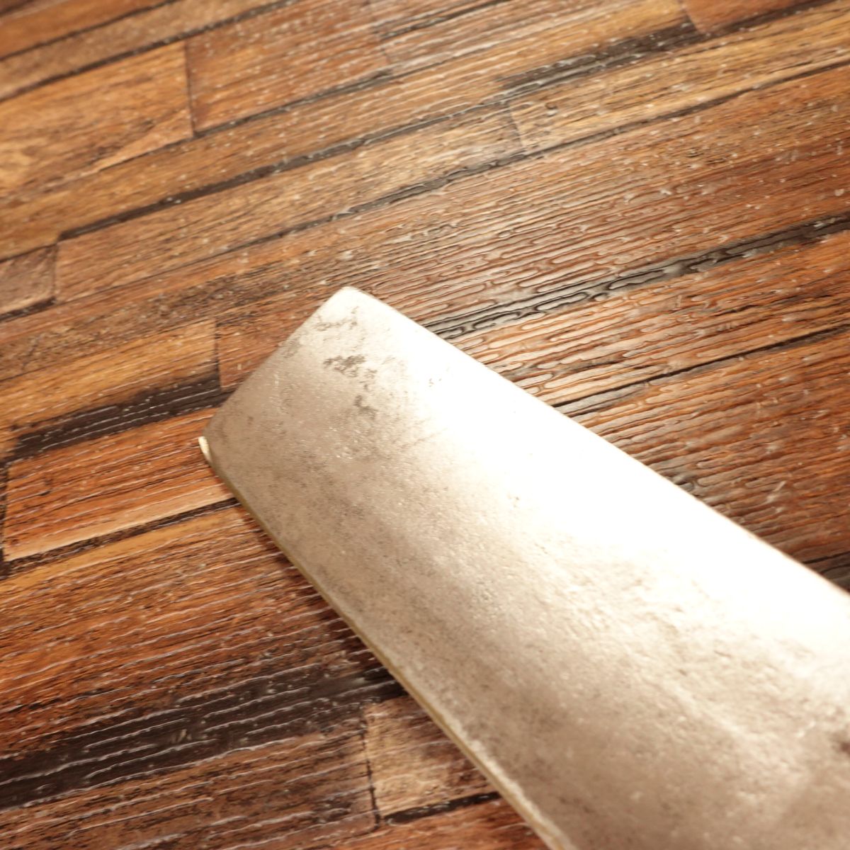 Koyama Nakiri Knife, Sharpened, Hagane, Hand-Forged A Den, 165mm