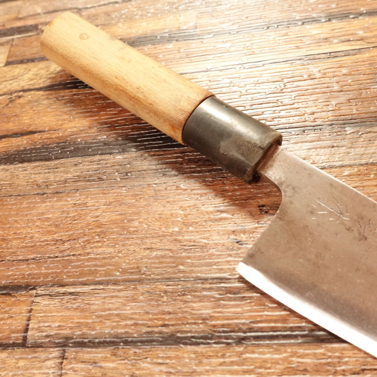 Toho Aji-Kiri Knife, Sharpened, Toshu Work, Small Deba Knife, 115mm