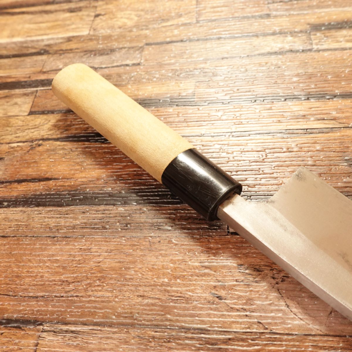 Igarashi Aji-Kiri Knife, Sharpened, Small Deba Knife, Hagane, Lightly Used, 125mm