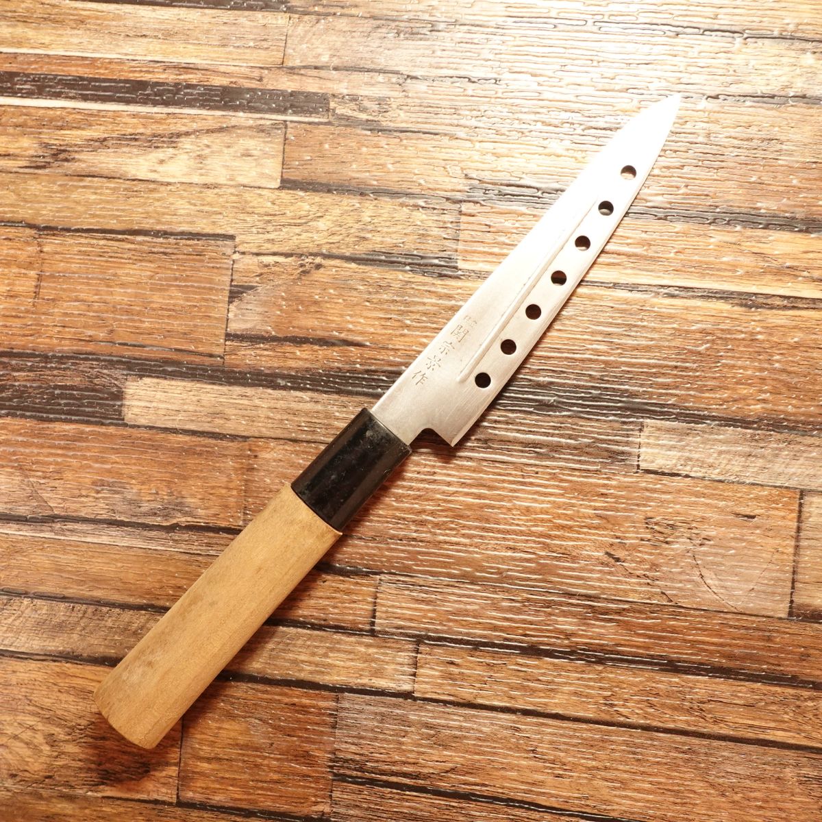 Seki Munekage Petty Knife, Sharpened, Perforated, Fruit Knife, Lightweight, 120mm