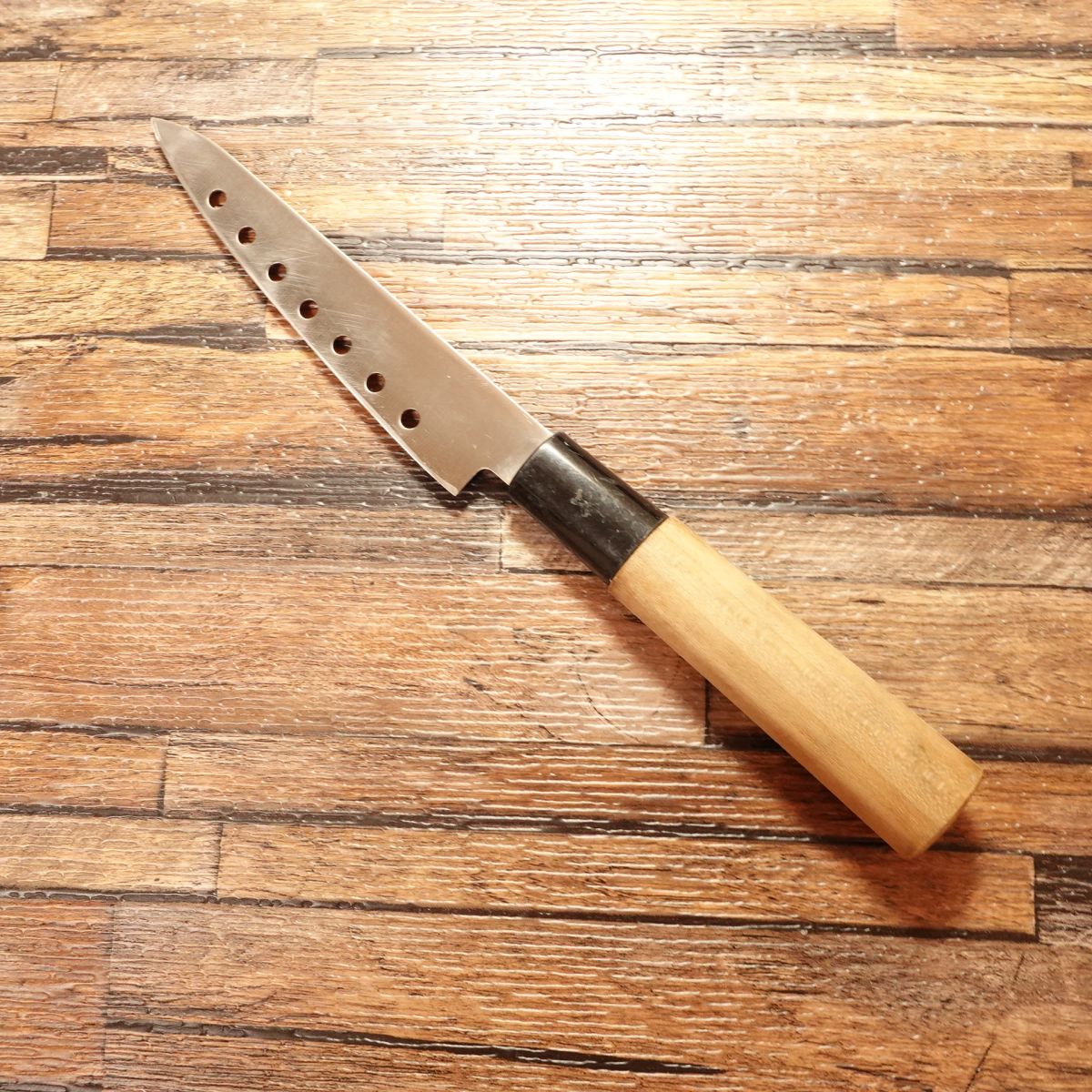 Seki Munekage Petty Knife, Sharpened, Perforated, Fruit Knife, Lightweight, 120mm