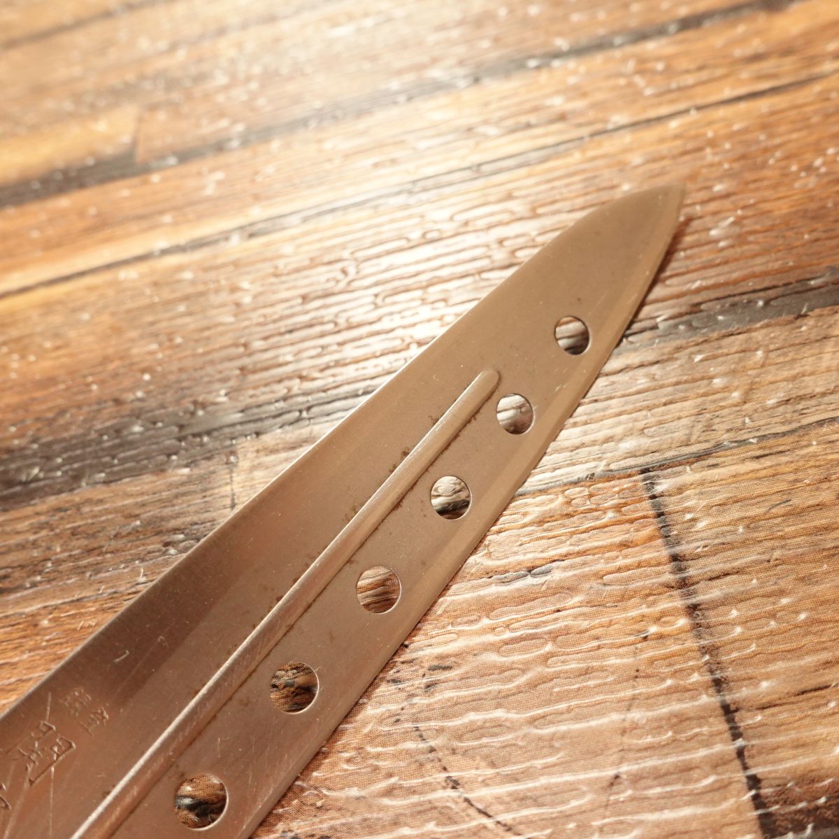 Seki Munekage Petty Knife, Sharpened, Perforated, Fruit Knife, Lightweight, 120mm