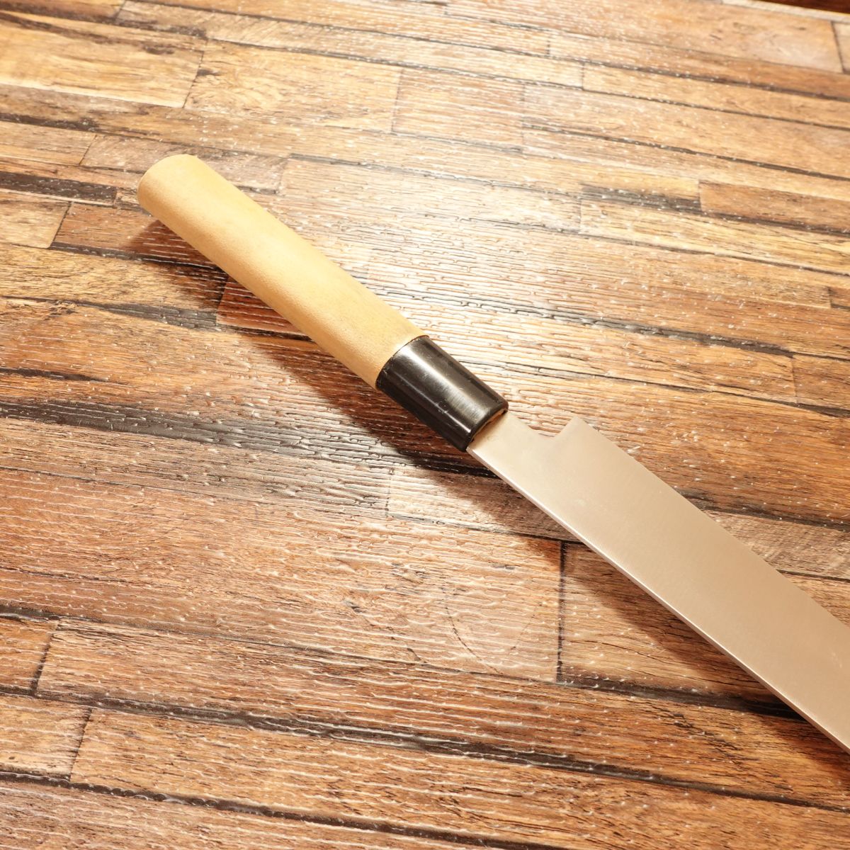 Shokunin Kobo Yanagiba Knife, Sharpened, Sashimi Knife, Stainless Steel, Nearly Unused, 225mm