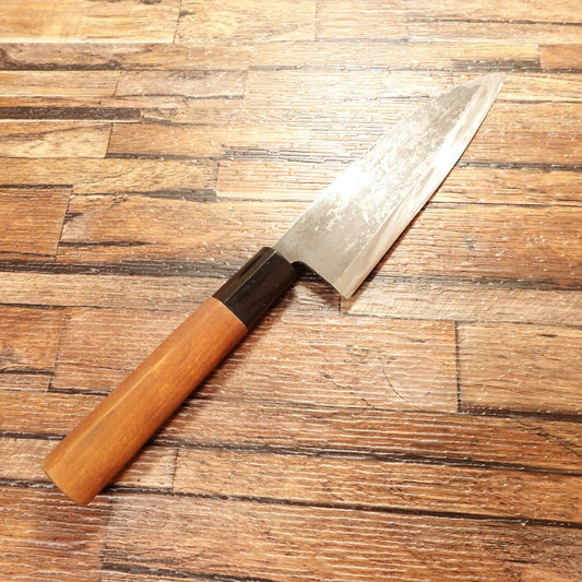 Suishinshi Masamori Deba Knife, Sharpened, Kuro-Uchi, Special Model, Lightly Used, 140mm