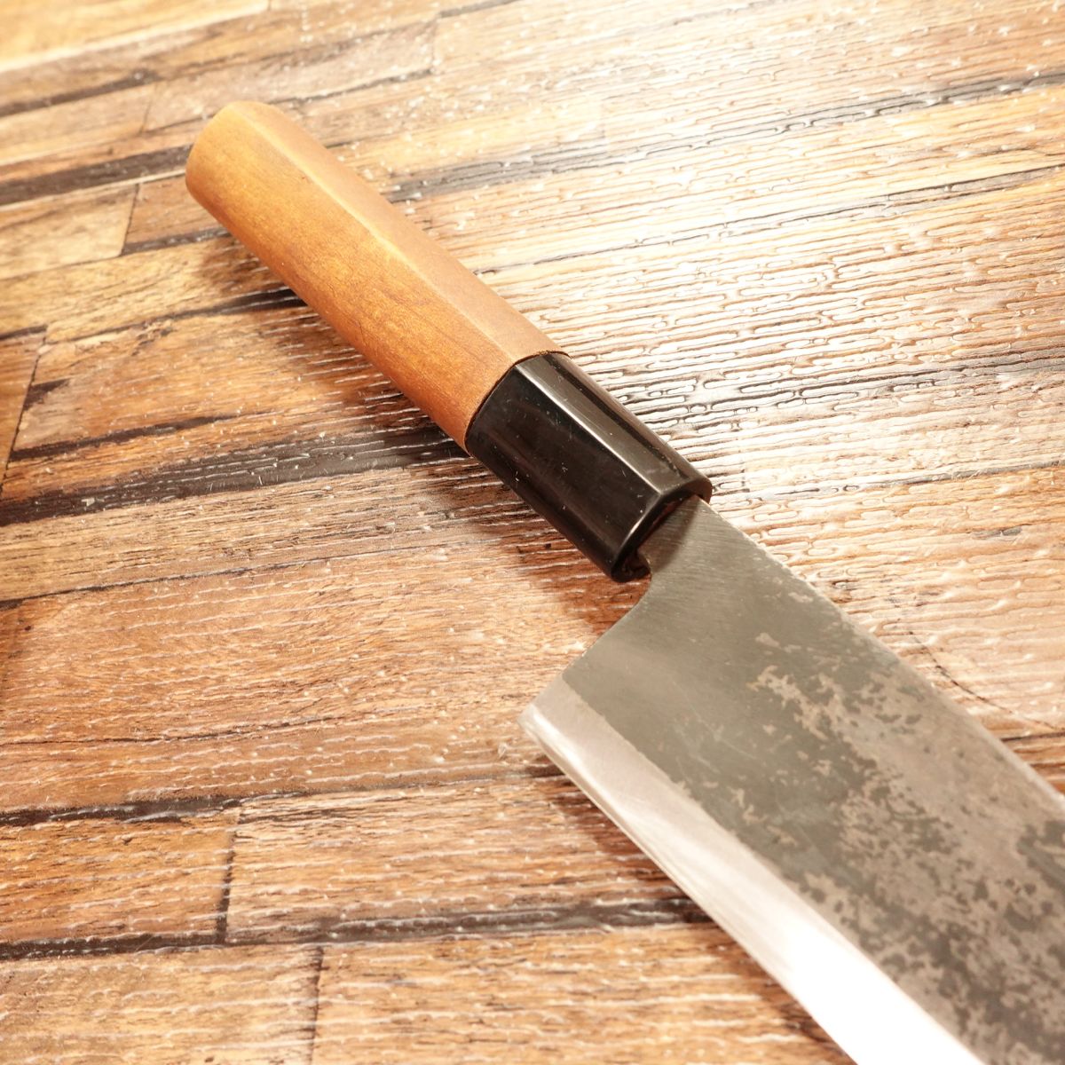 Suishinshi Masamori Deba Knife, Sharpened, Kuro-Uchi, Special Model, Lightly Used, 140mm