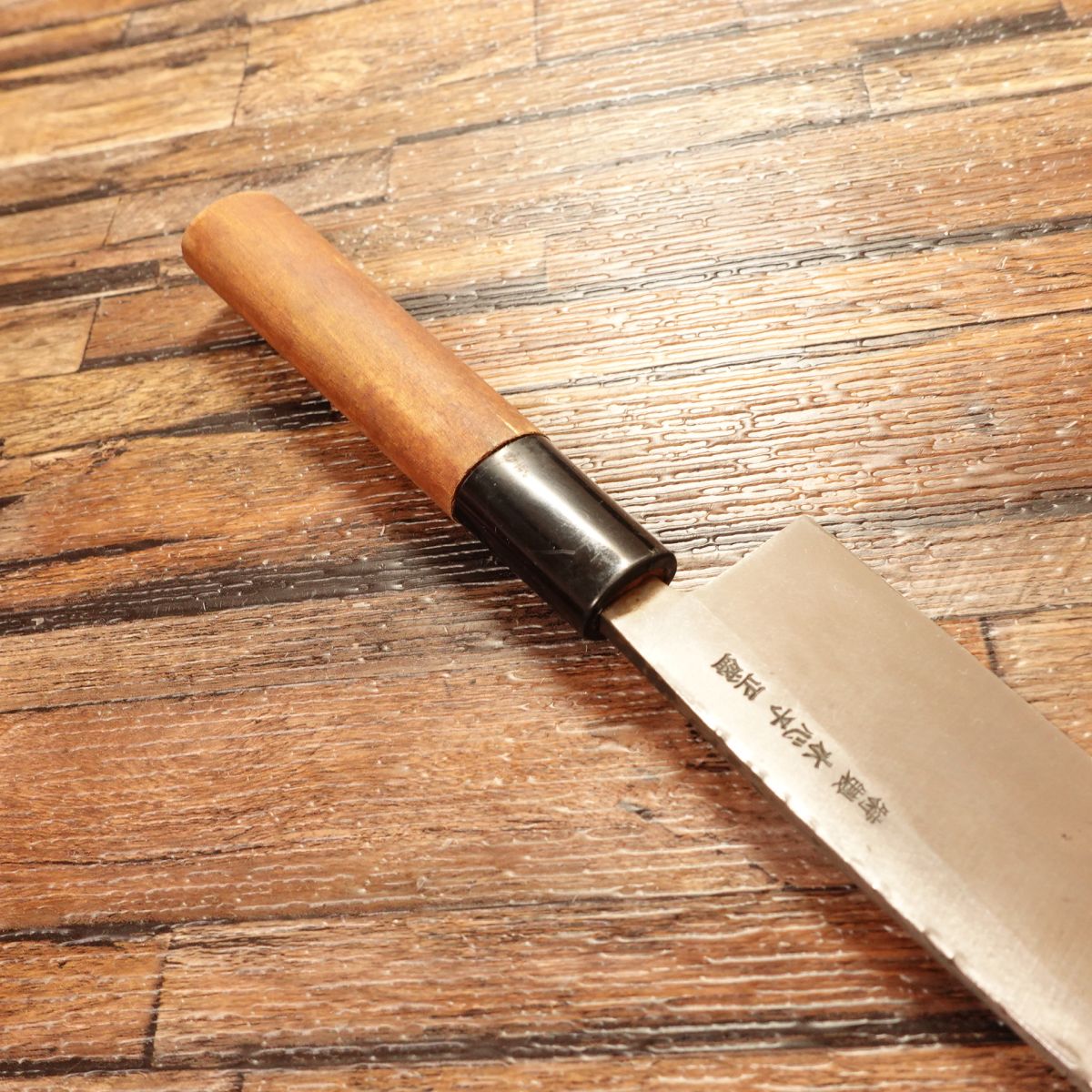 Suishinshi Masamori Deba Knife, Sharpened, Kuro-Uchi, Special Model, Lightly Used, 140mm