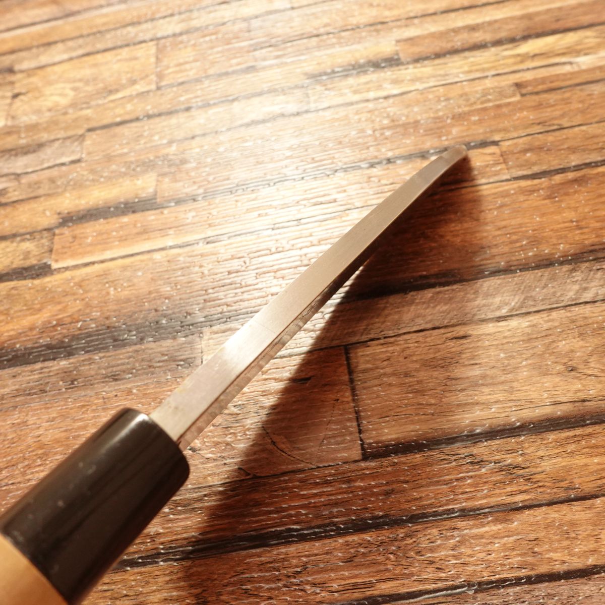 Ibuki Deba Knife, Sharpened, Seki Magoroku, Minimal Wear, Hagane, Single Bevel, 155mm