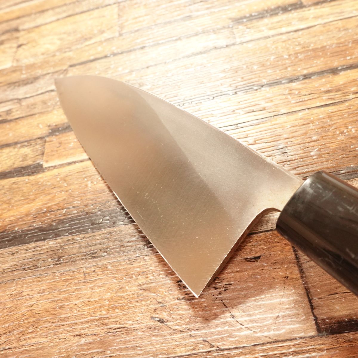 Ibuki Deba Knife, Sharpened, Seki Magoroku, Minimal Wear, Hagane, Single Bevel, 155mm