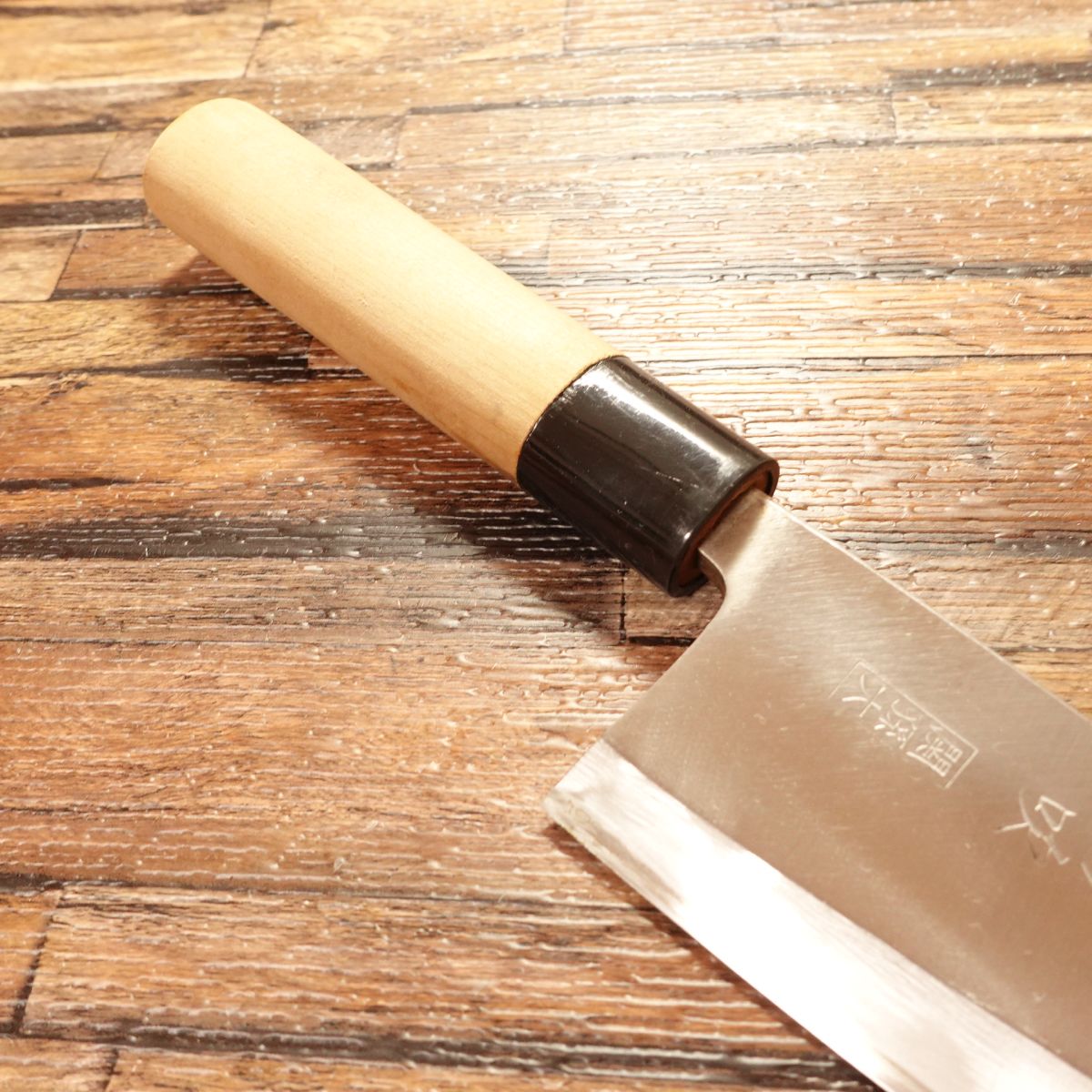 Ibuki Deba Knife, Sharpened, Seki Magoroku, Minimal Wear, Hagane, Single Bevel, 155mm