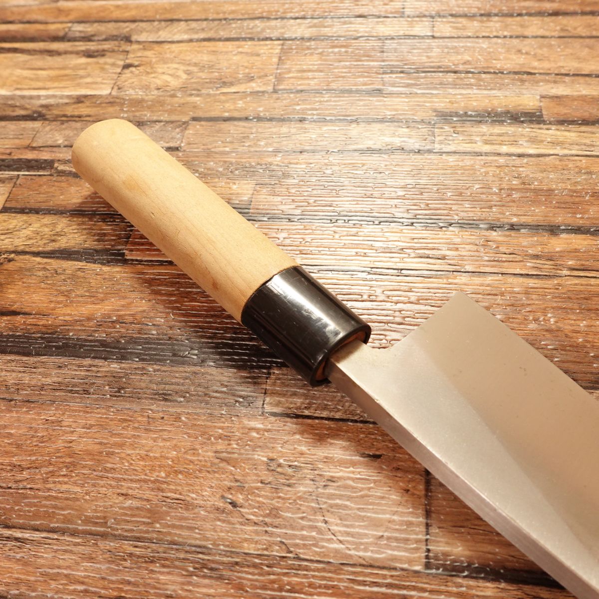 Ibuki Deba Knife, Sharpened, Seki Magoroku, Minimal Wear, Hagane, Single Bevel, 155mm