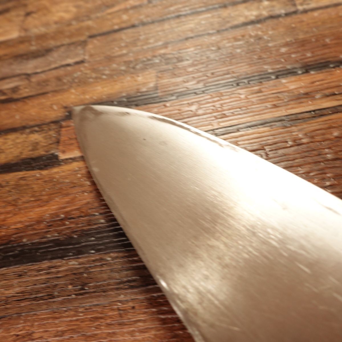 Masataka Deba Knife, Sharpened, Marukyu, Hagane, Single Bevel, Lightly Used, 150mm