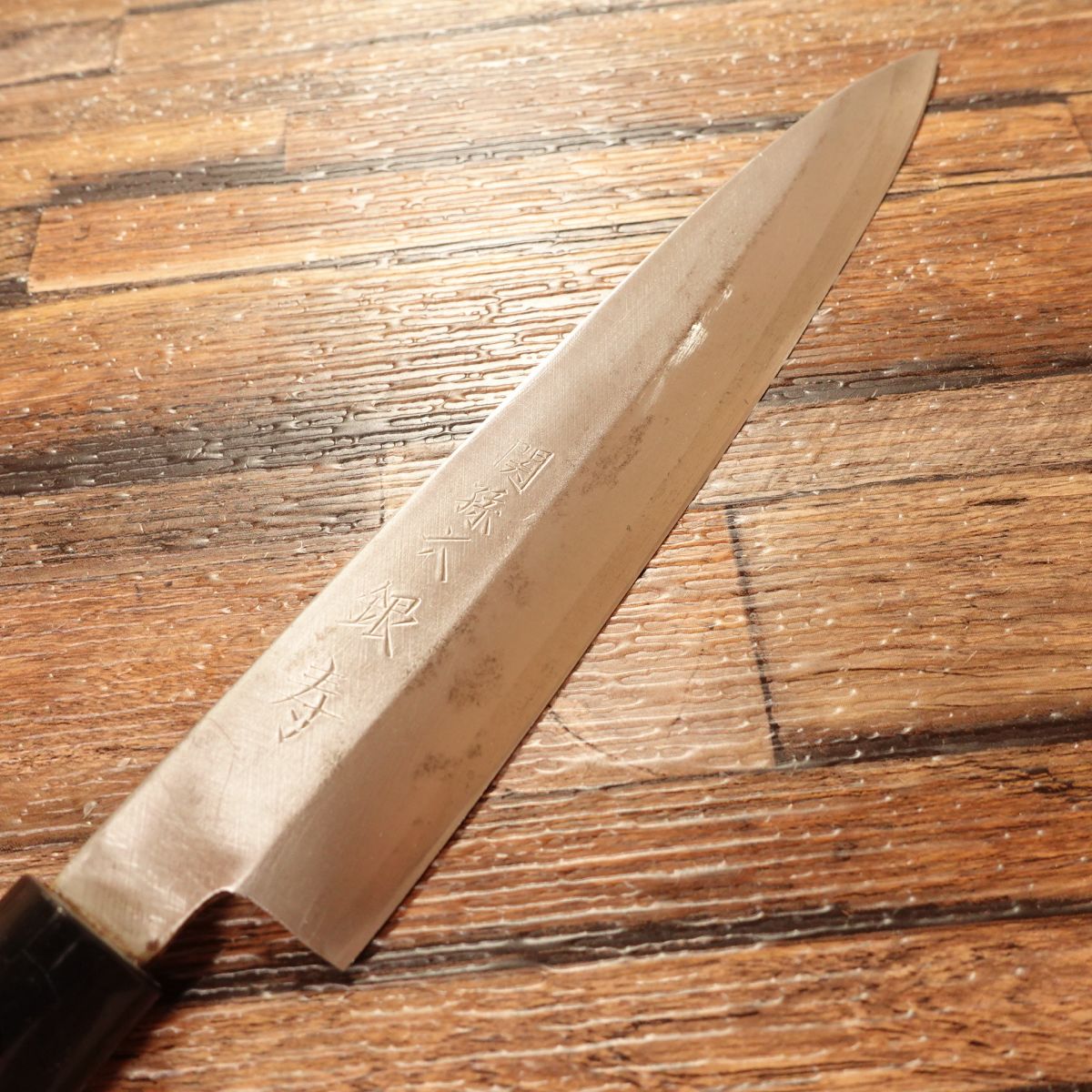 Seki Magoroku Yanagiba Knife, Sharpened, Ginju, Sashimi Knife, Hagane, 180mm