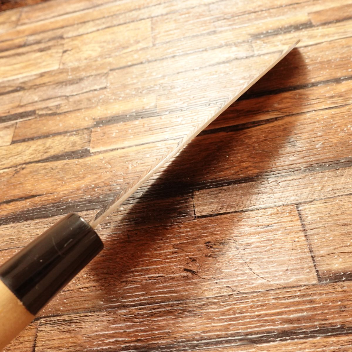 Noshu Masamune Santoku Knife, Sharpened, All-Purpose Knife, Wa-Santoku, Stainless Steel, Noshu Masamune Work, 170mm