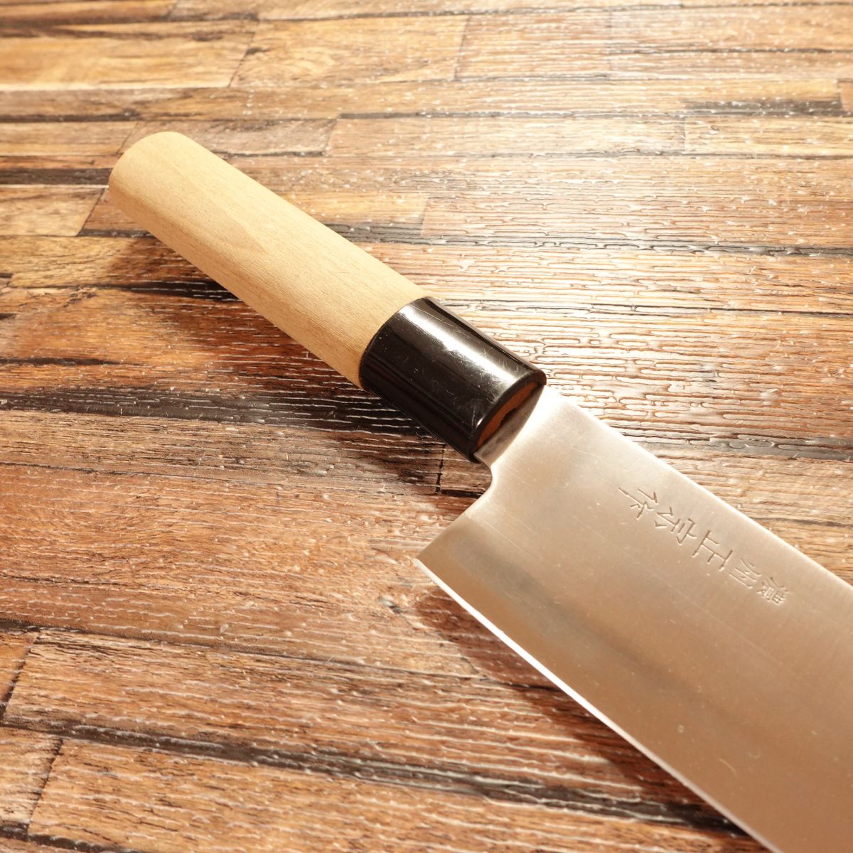 Noshu Masamune Santoku Knife, Sharpened, All-Purpose Knife, Wa-Santoku, Stainless Steel, Noshu Masamune Work, 170mm