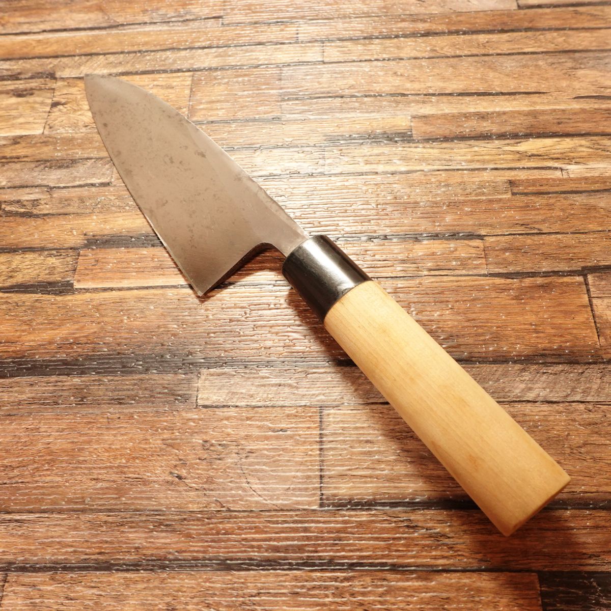 Gihei Deba Knife, Sharpened, Hagane, Gihei Work, 155mm