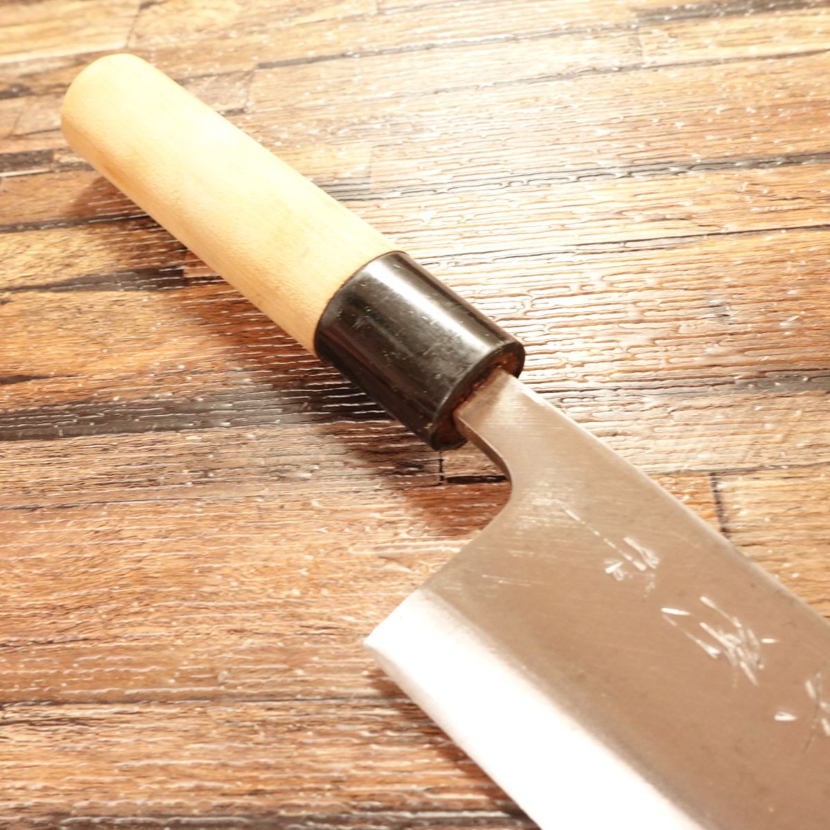 Gihei Deba Knife, Sharpened, Hagane, Gihei Work, 155mm