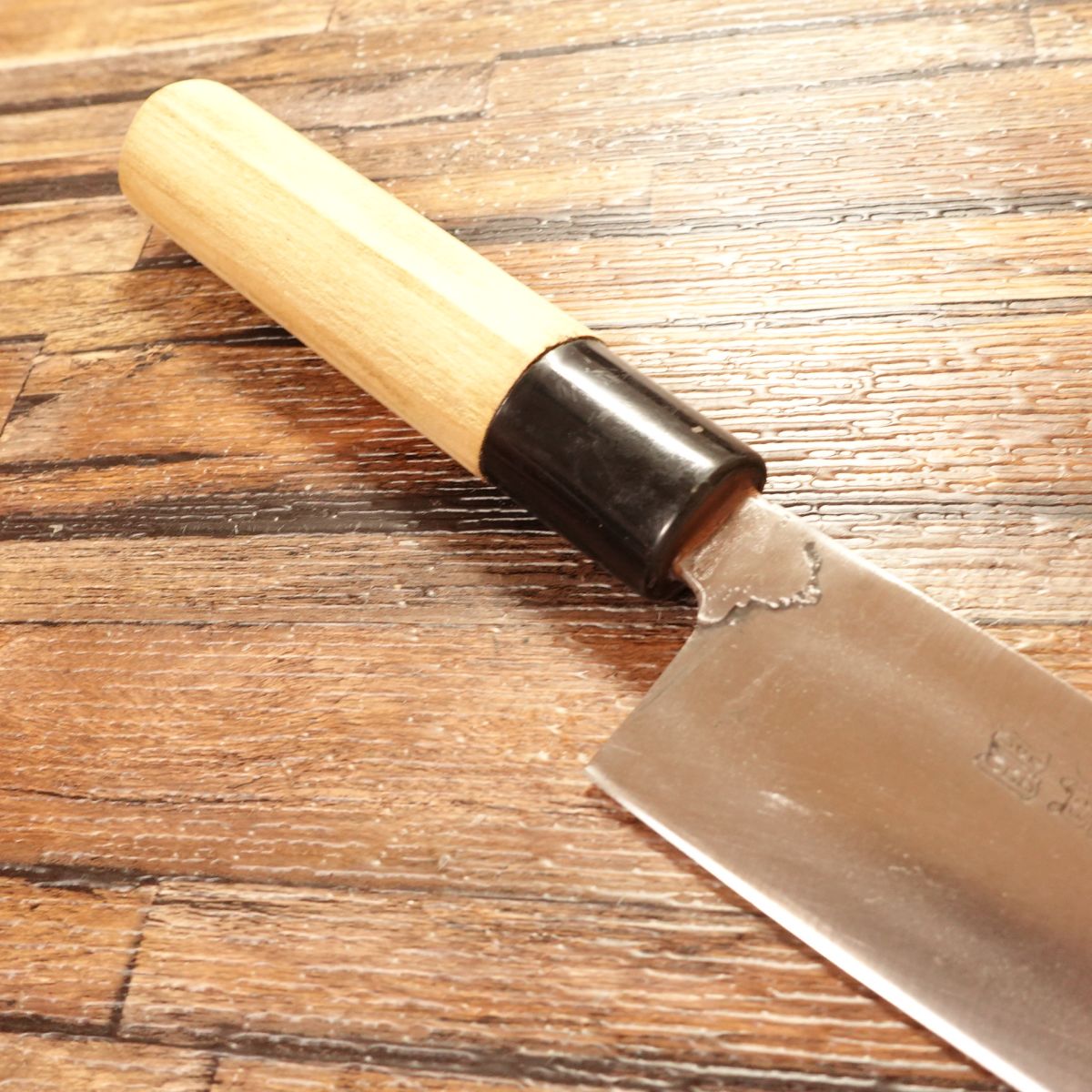 Hirotomo Gyuto Knife, Sharpened, All-Purpose Knife, Horse Logo “A”, Hagane, Wa-Gyuto, 185mm