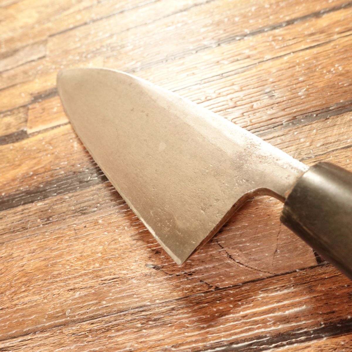 Hiroaki Deba Knife, Sharpened, Hagane, Single Bevel, 135mm