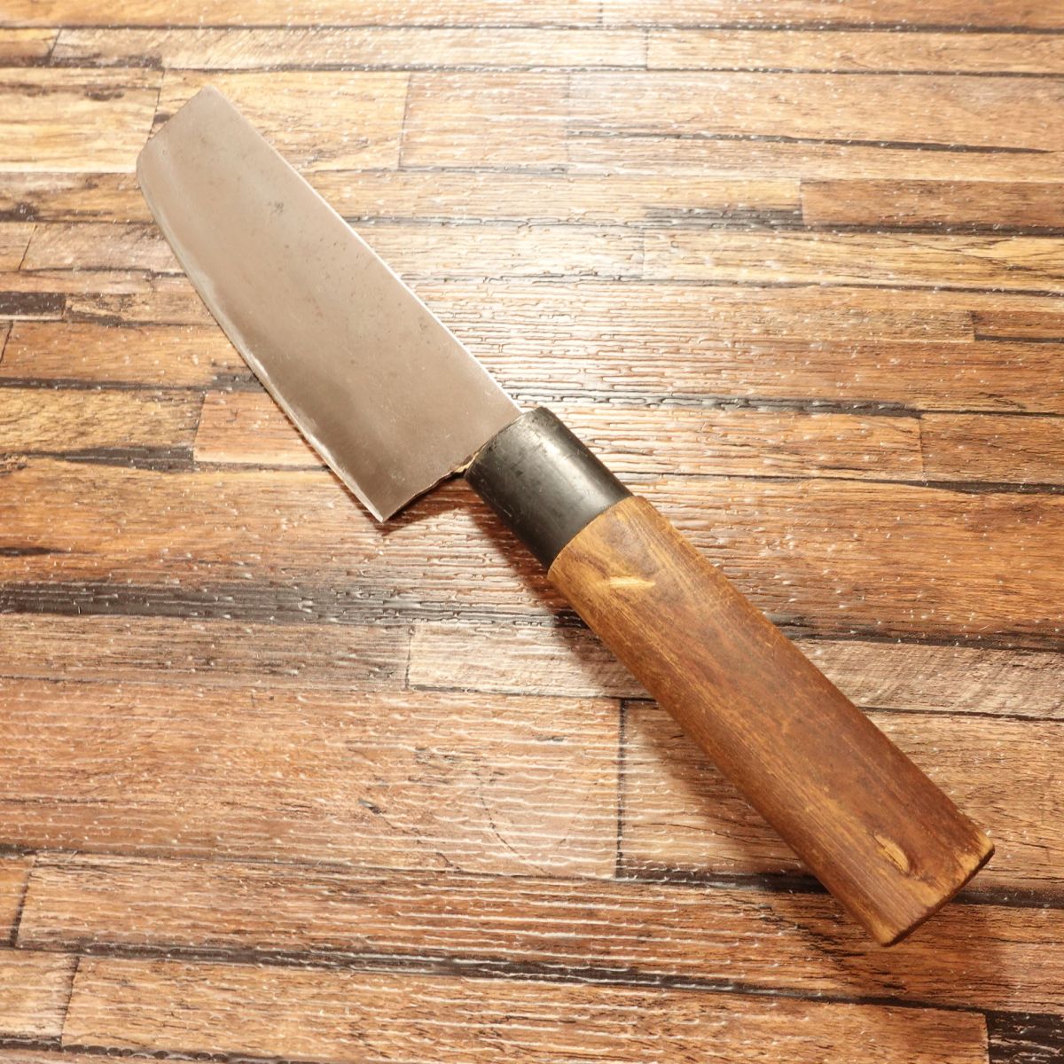 Suishinshi Ichimonji Nakiri Knife, Sharpened, Tokyo-Made, Special Selection, Nakiri, Hagane Steel, Compact, 140mm