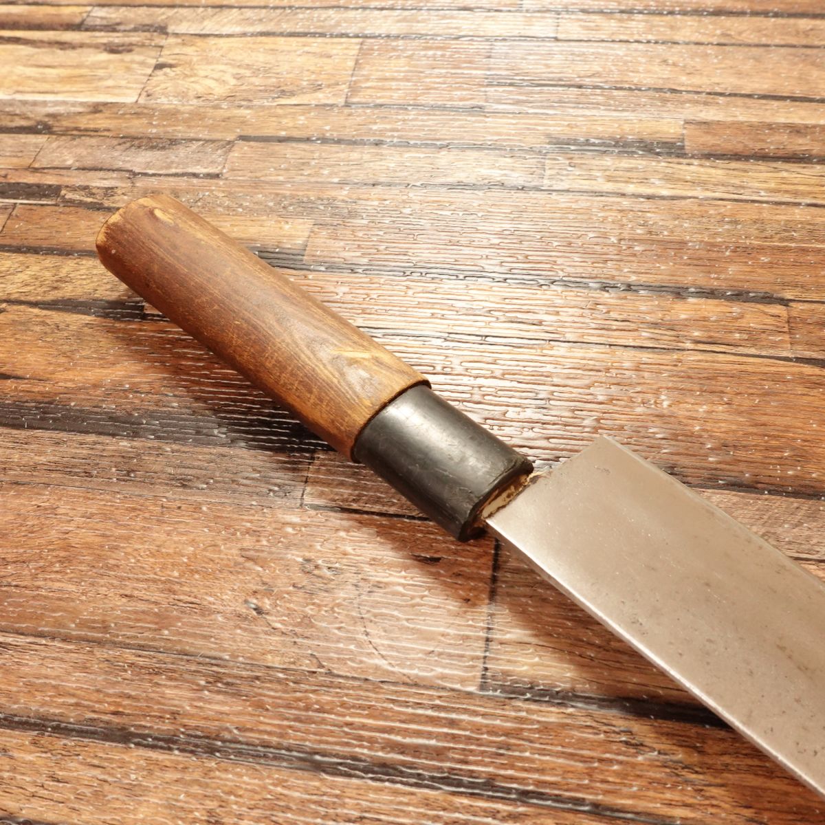 Suishinshi Ichimonji Nakiri Knife, Sharpened, Tokyo-Made, Special Selection, Nakiri, Hagane Steel, Compact, 140mm