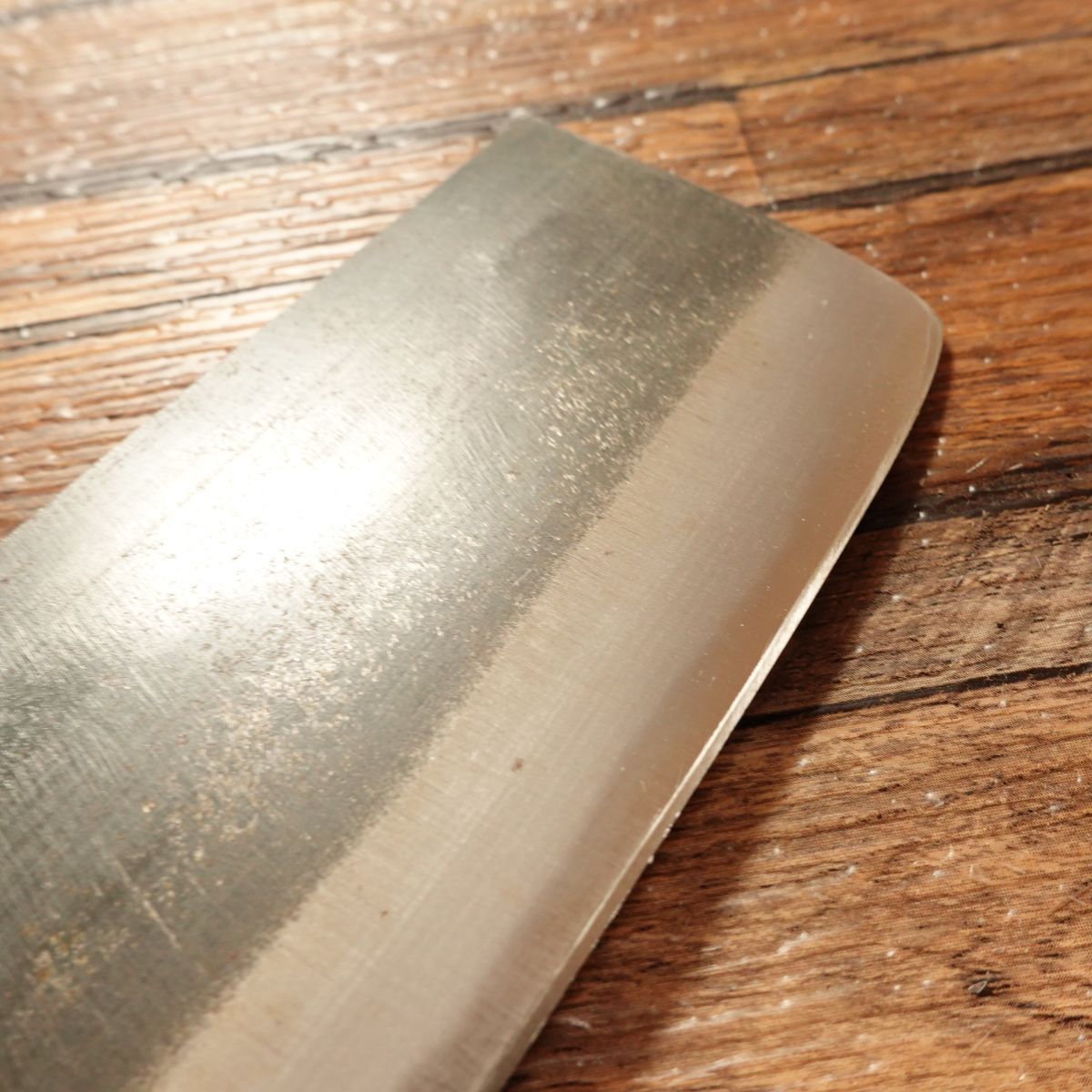 Munetaka Nakiri Knife, Sharpened, Black-Forged, Nakiri, Betsuuchi, Unused Stored Item, 165mm