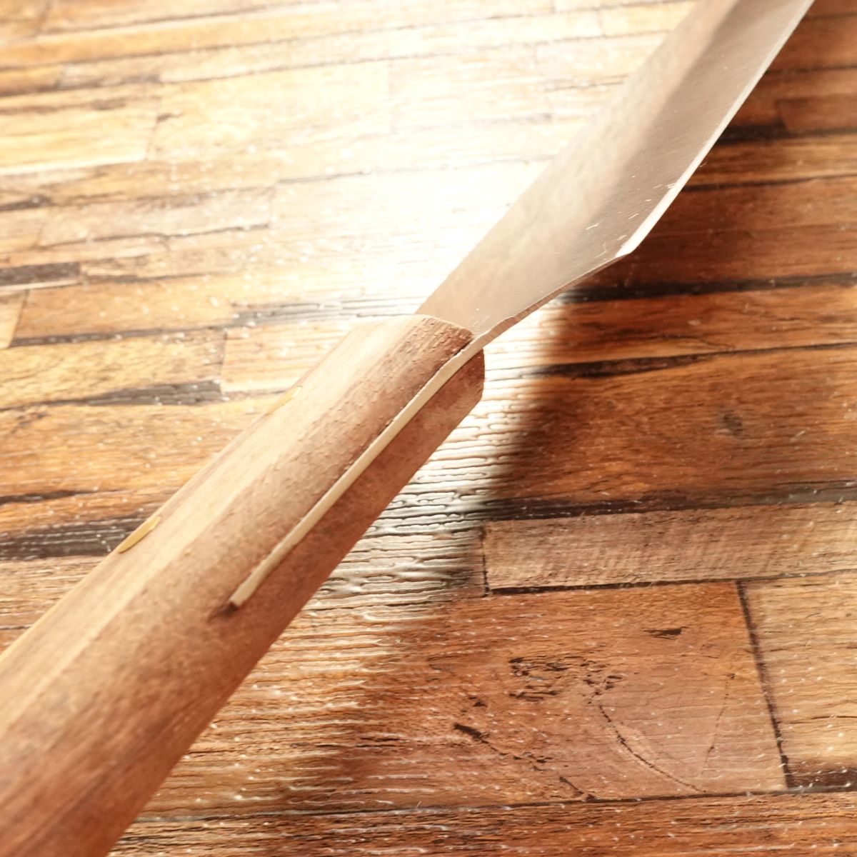 Kanetsune Large Nakiri Knife, Sharpened, DAIDO Hi-Stainless Steel, 210mm