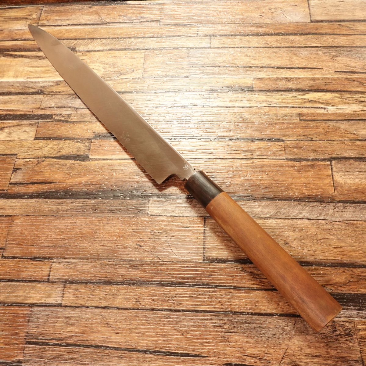 Masamoto Yanagiba Knife, Sharpened, Water Buffalo Handle, Sashimi Knife, Hidemasa, 270mm