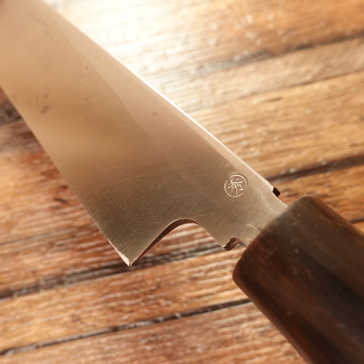 Masamoto Yanagiba Knife, Sharpened, Water Buffalo Handle, Sashimi Knife, Hidemasa, 270mm