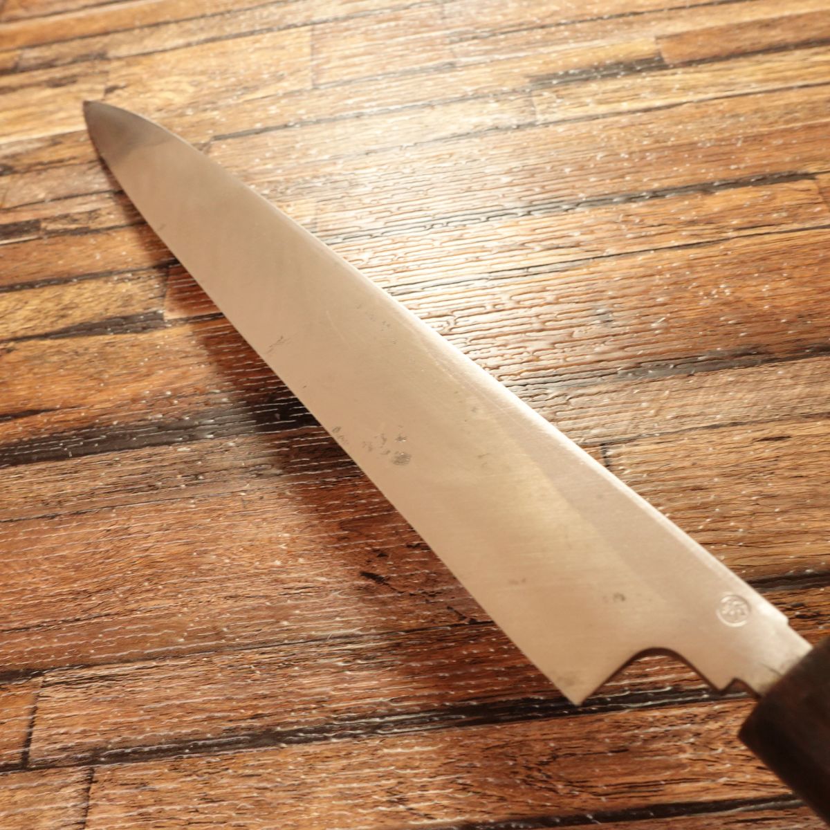 Masamoto Yanagiba Knife, Sharpened, Water Buffalo Handle, Sashimi Knife, Hidemasa, 270mm