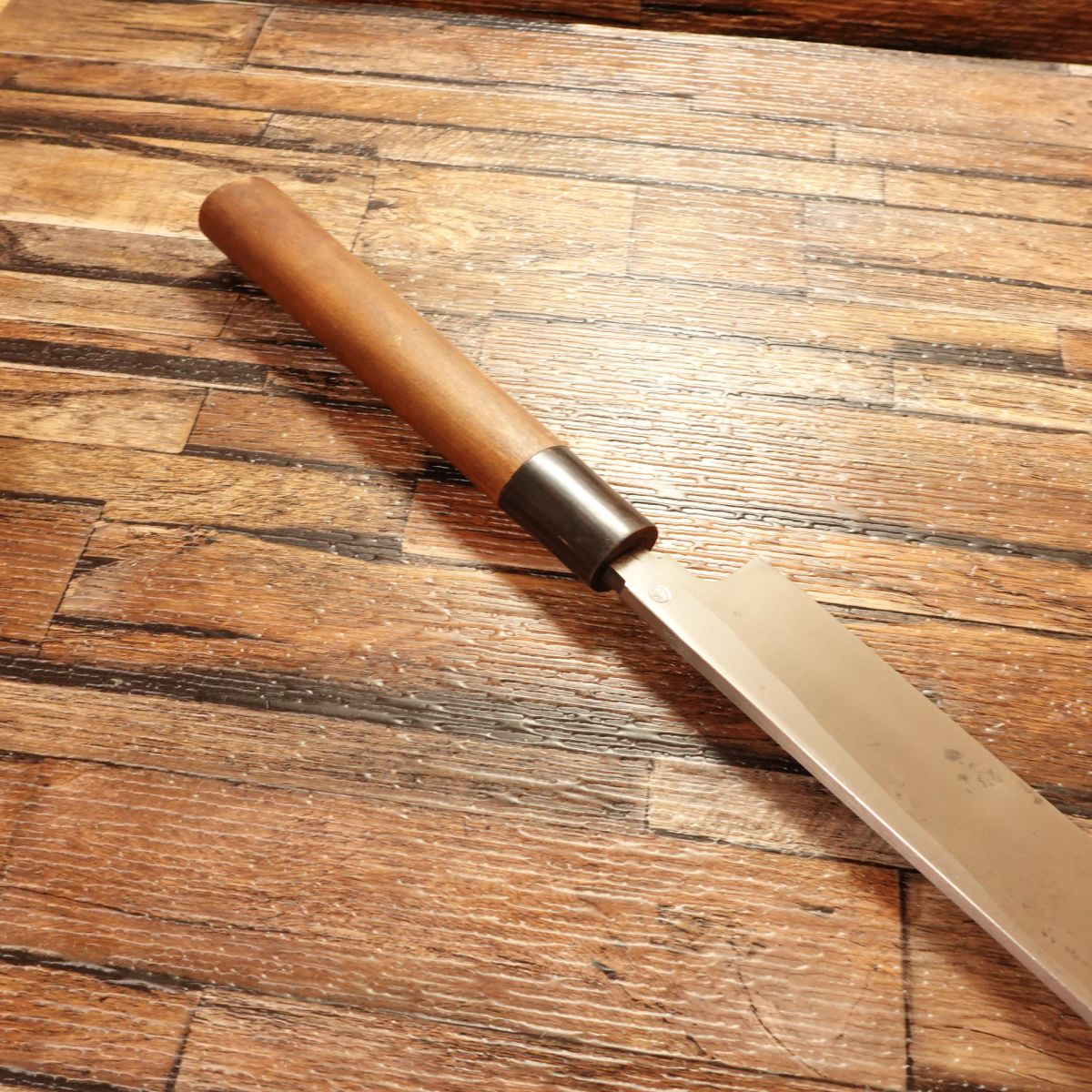 Masamoto Yanagiba Knife, Sharpened, Water Buffalo Handle, Sashimi Knife, Hidemasa, 270mm
