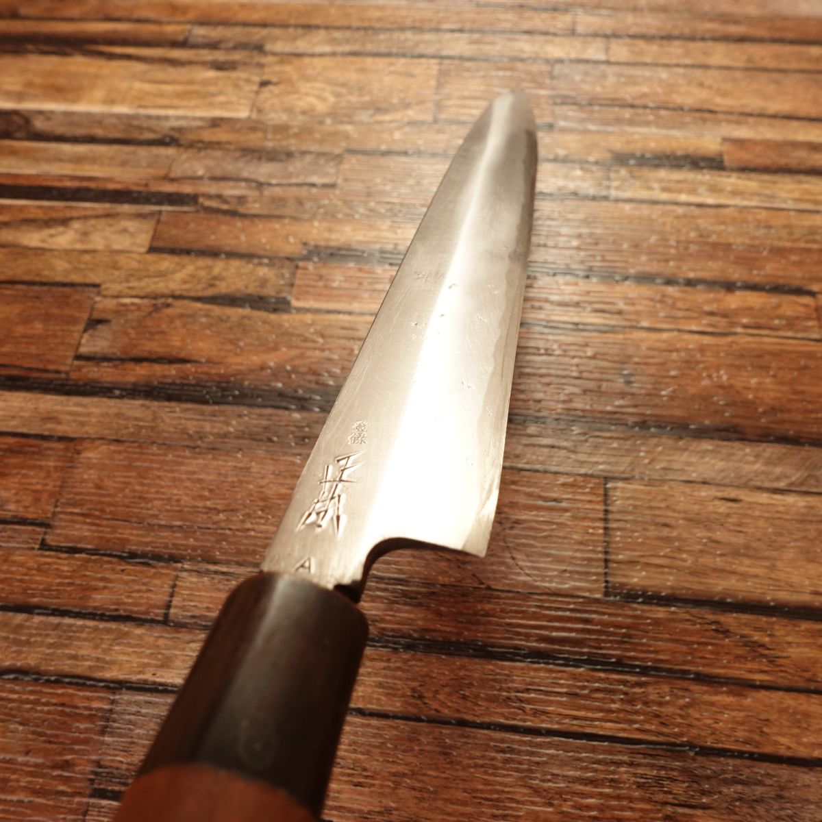 Masamoto Yanagiba Knife, Sharpened, Water Buffalo Handle, Sashimi Knife, Hidemasa, 270mm